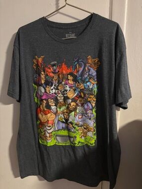 Disney Villains Graphic T Shirt XL Maleficent Ursula Scar Evil Queen Tee
(915)